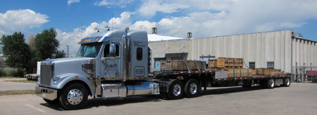 Power Engineering pickup-delivery tractor trailer